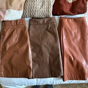 Shein Bundle 3 Skirts 5 Sweaters Small Medium